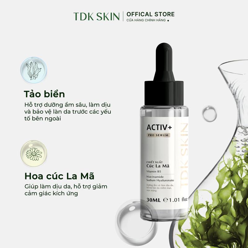 Serum ACTIV+ PRO Phục Hồi Da, Làm Dịu & Cấp Ẩm ACTIV+ PRO – B5, HA - TDK SKIN