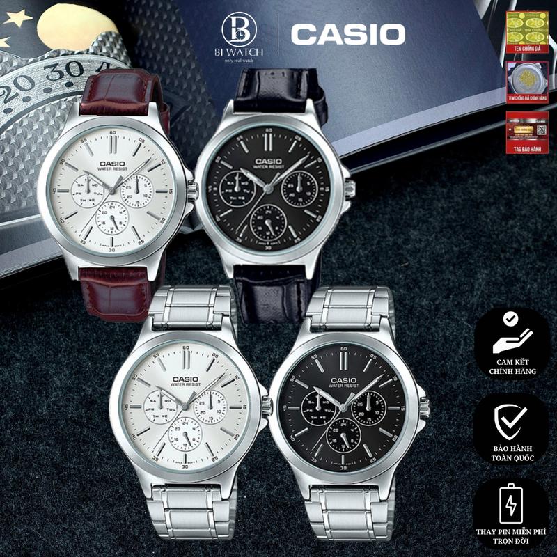ĐỒNG HỒ NAM CASIO MTP-V300 || CHÍNH HÃNG casio watch