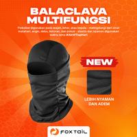 Gambar FOXTAIL Premium Balaclava masker full face adem outdoor quick dry buff anti polusi debu cepat kering aksesoris pengendara Motorcycle - 1 Pc dari Foxtail Indonesia Kota Administrasi Jakarta Barat 1 Tokopedia