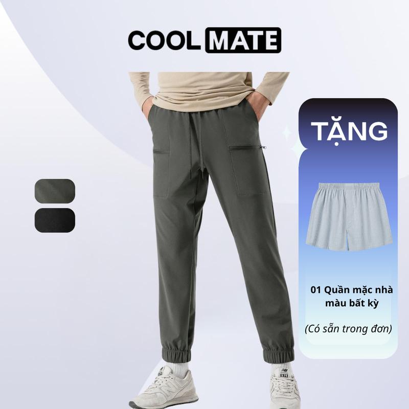 [TẶNG 01 Quần mặc nhà] Quần Jogger nam thể thao Studio Woven - Coolmate