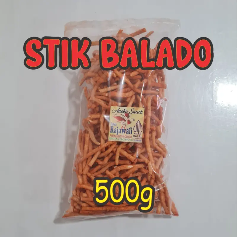 Stick BALADO / Sistik 500 gram  Rasa BALADO Pedas manis 0
