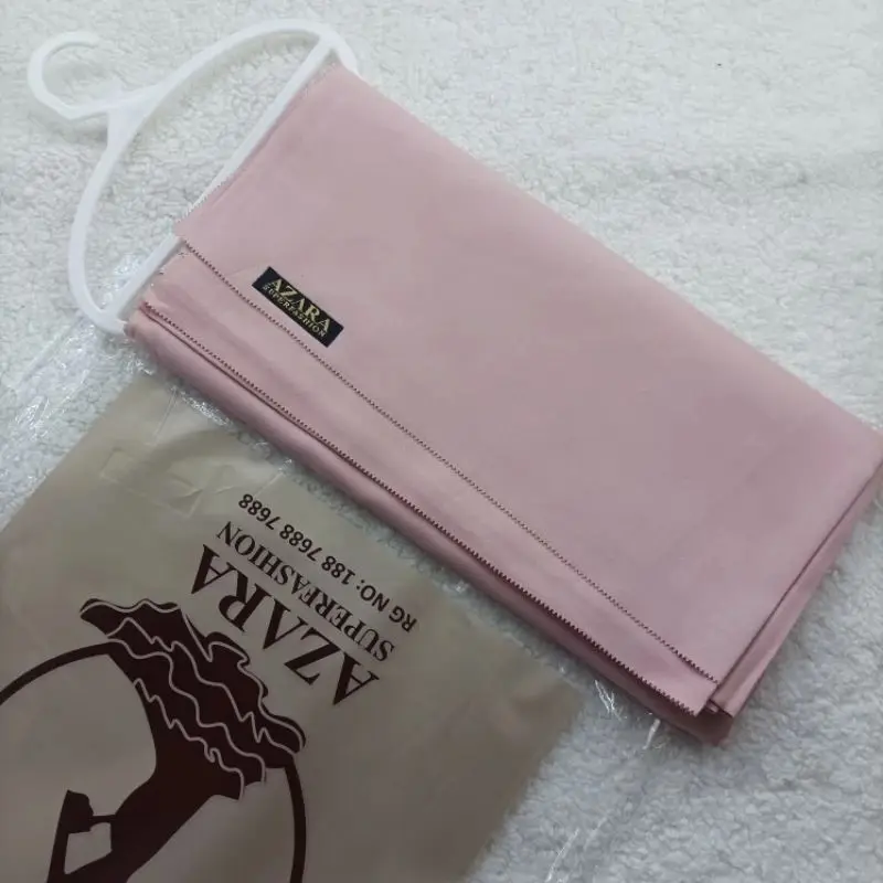 Hijab Segi Empat Syar'i Oskara LC (130x130 cm) By Azara / Voal Miracle Azara - Muslim, Square, Kerudung 3