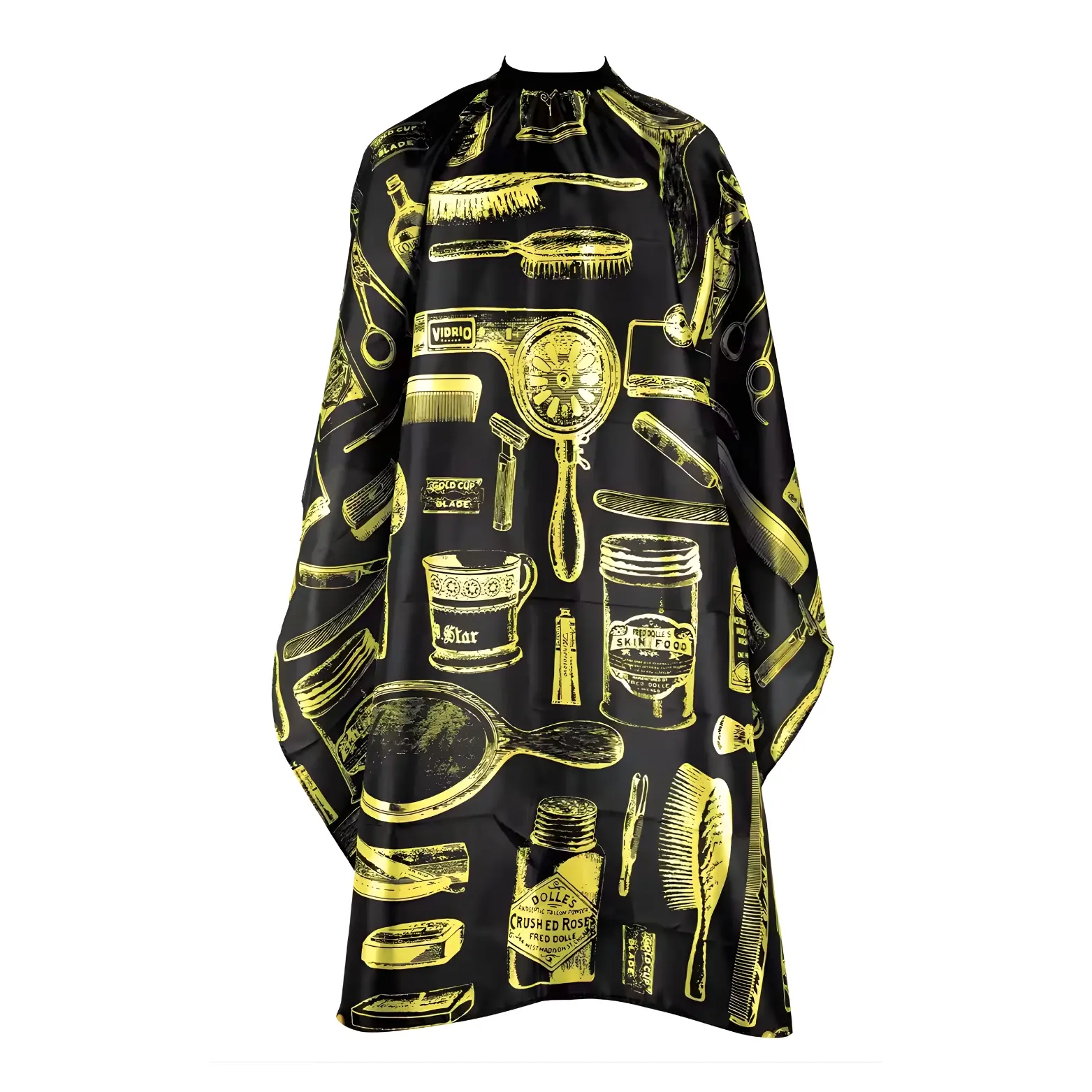 9. Kuning Hitam Peralatan Barber