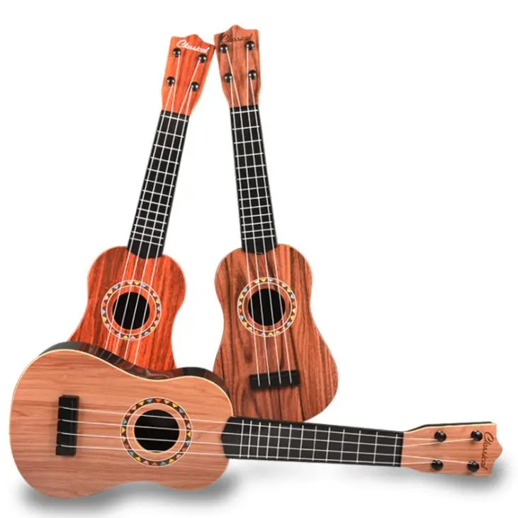 (FREE PICK, MUSIC NOTE & EXTRA STRING) FishMyX Premium 21 Inch 4 Strings Ukelele Music Instrument Small Guitar Kids Guitar Kids Toy Musical Instrument LIGHT BROWN DARK BROWN BEIGE [FREE RM 50 VOUCHER] Educational Learn