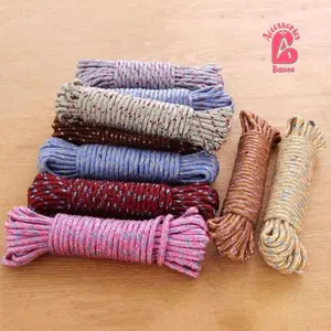 BA RT44 Tali jemuran baju tambang Tali kemah ikat barang bahan nilon anti slip ukuran 10 meter