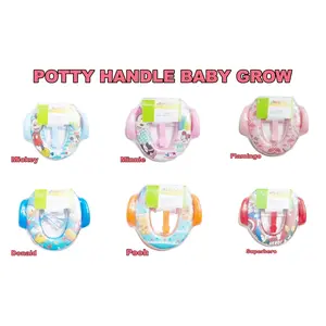 SOFT BABY POTTY SEAT WITH HANDLE ( POTTY ANAK / DUDUKAN WC ) / BABY FLOW SOFT POTTY SEAT