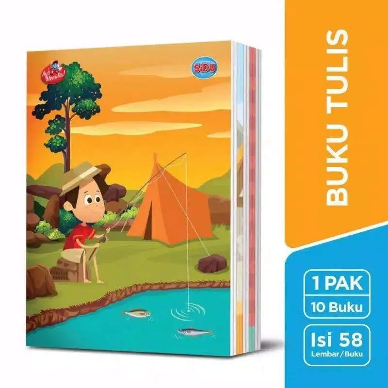 Buku Tulis SIDU Sinar Dunia BMC Campus isi 36 38 50 Lembar Pak isi 10 Buku Buku Tulis Garis Sekolah
