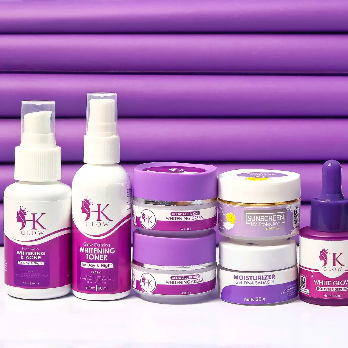 PAKET LENGKAP WHITENING & FLEK By HK