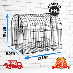 SANGKAR UNTULAN BAHAN BESI, COCOK UNTUK HAMSTER BURUNG TUPAI DAN HEWAN BERUKURAN KECIL