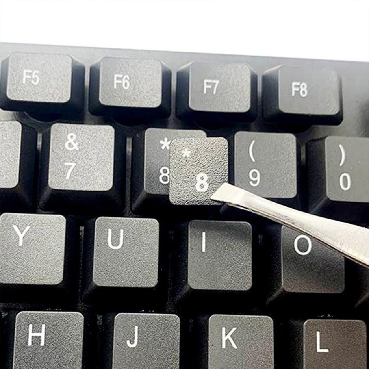 Keyboard Protector Pelindung Keyboard Laptop Stiker Keyboard Universal 18×6.5cm Warna Menarik & Tidak Luntur Pink Coklat Biru Anti Aus & Tahan Lama