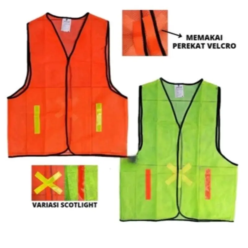 Rompi Jaring Safety / Rompi Proyek / Safety Vest 1
