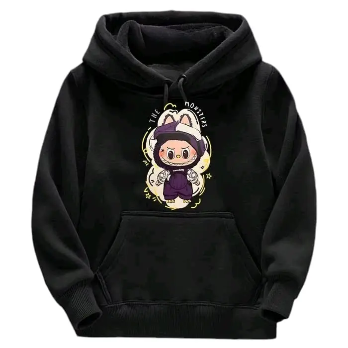 Sweater Hoodie Anak Labubu Terbaru 4-12 Tahun - jaket anak labubu - Kids, Fashion 1