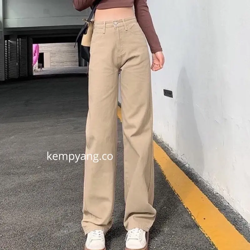KEMPYANG - Hightwaist Kulot Loose Jeans Hangover Vol 1 1