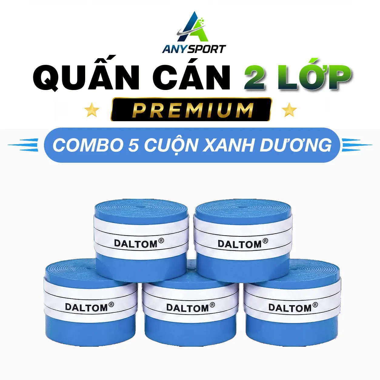5 CUỘN XANH DƯƠNG 2 LỚP