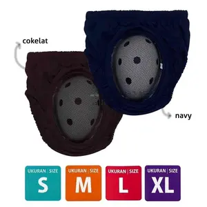 Set Celana Dalam Sunat Khitan Katun Nyaman Anti Panas Lembab Coklat & Navy