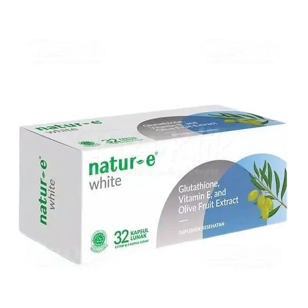 Natur E White (1 Dos Isi 32 Kapsul Lunak) (per Dos)