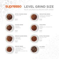 Gambar Supresso Equilibre Blend Coffee Beans 200g dari INDRACO Store Kab. Gresik 2 Tokopedia