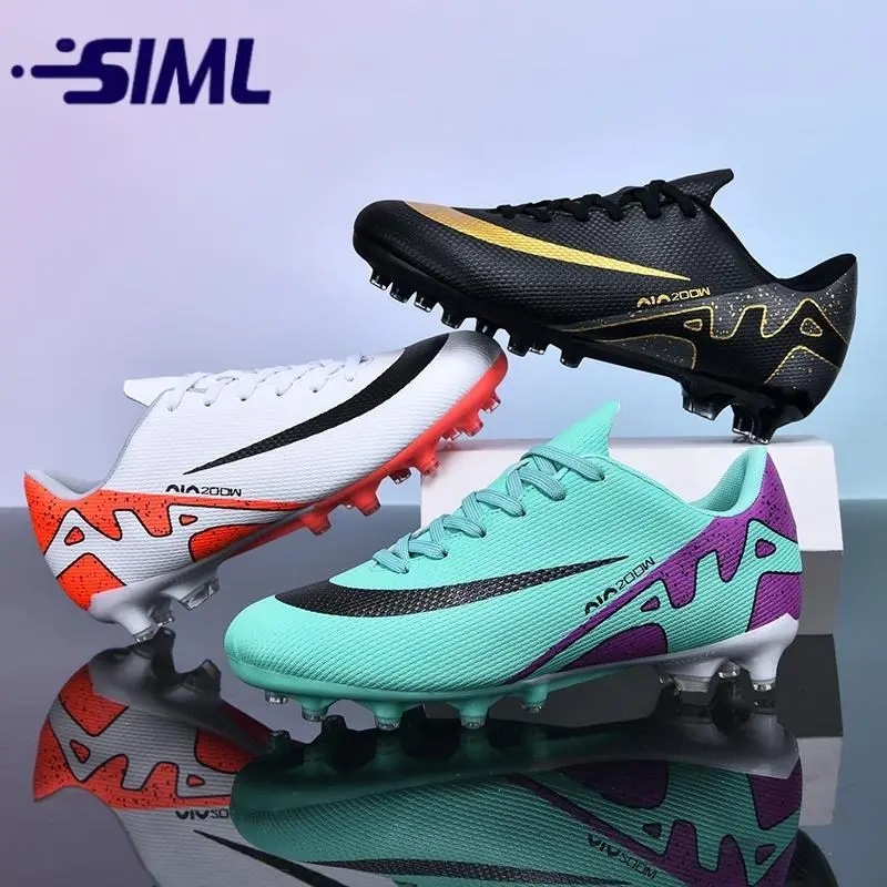 Giày bóng đá nam FG Long Nail Giày đào tạo bóng đá chuyên nghiệp Giày thể thao bóng đá trẻ World Cup TF Short Nail Giày bóng đá ngoài trời Giày đặc biệt cho trò chơi bóng đá Sneaker Giày Thể Thao Tập Thể Dục Đá Banh Giày Đá Bóng