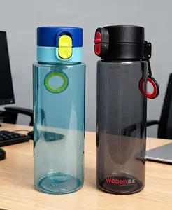 [VIRAL] Botol Minum Sport 780ml Aesthetic - WOBENN 8628 Transparan & Anti Bocor