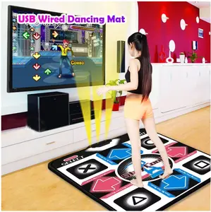 KARPET DANCE PUMP IT GAME PC, Karpet Matras DDR dance PC, Dance Revolution Anti Slip USB PAD, PUMP GAME DDR DANCE
