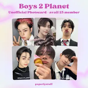 (ISI 5) Boys II Planet Unofficial Photocard - Boys 2 Planet