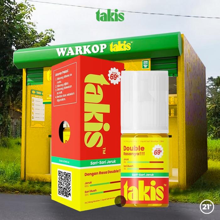 Jual Takis Sari Sari Jeruk Salt Nic