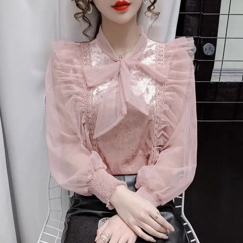 TM 3181 Atasan LAURENCIA velvet