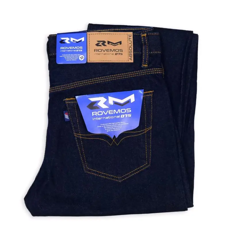 Celana Jeans Jumbo Big Size Panjang Pria ROVEMOS Original Model Standar Reguler Size 39 sampai 44 4