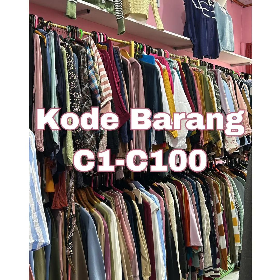 Baju Atasan Blouse & Kemeja Wanita All Size (C1-C100) by Fafa Collection
