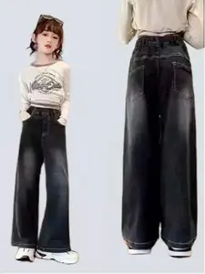 celana skena gombrong Anak cowok / cewek usia 3-9 - 10–13 thn Fashion