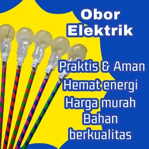 Obor Elektrik untuk takbiran atau pawai Lampu
