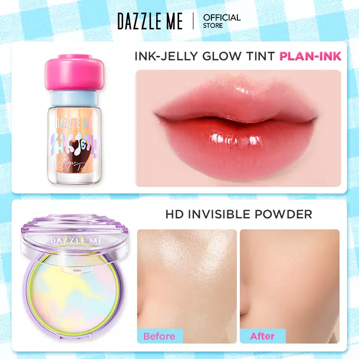 [2pcs] Invisible Powder + Ink-jelly Plan-Ink