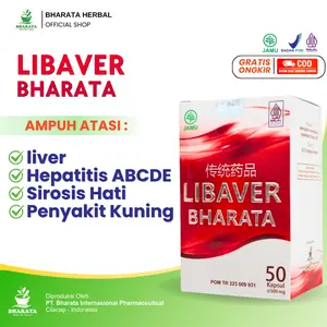 LIBAVER BHARATA | Herbal Atasi Liver, Herbal Sirosis Hati, Hepatitis ABCDE - Penyakit Kuning Ampuh 100% Original