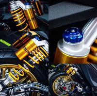 Gambar OHLINS Cap Knob adjuster CNC setelan universal all tipe Ohlins shock - RED dari skuterkoloni Kab. Badung 4 Tokopedia