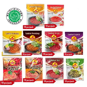 Finna Sambal Uleg Renceng - Netto 10 pcs x 15 gr