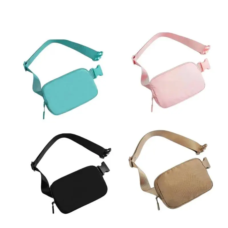 CSX Korean Outdoor Simple Waist Waterproof Unisex Cute Chest Bag Nylon Sports Bags For Women