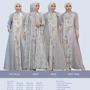 DYN Clothingline Sheila Dress | Gamis Lebaran 2026 | Gamis Lebaran Murah | Gamis Lebaran Premium | Fashion Muslim