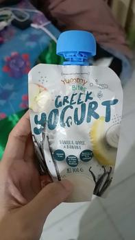 Product Review of Yummy Bites Greek Yogurt Custard Chocolate 100 G probiotik untuk bayi from B**a B**a 0