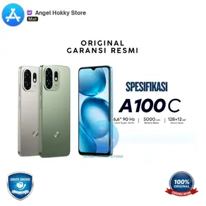 ITEL A100C RAM 4+8GB/ 64GB ROM ORIGINAL GARANSI RESMI Spesifikasi 6.6" 90 Hz Layar Super Jernih 5000mAh Baterai Besar 128+12 MP Kamera Belakang
