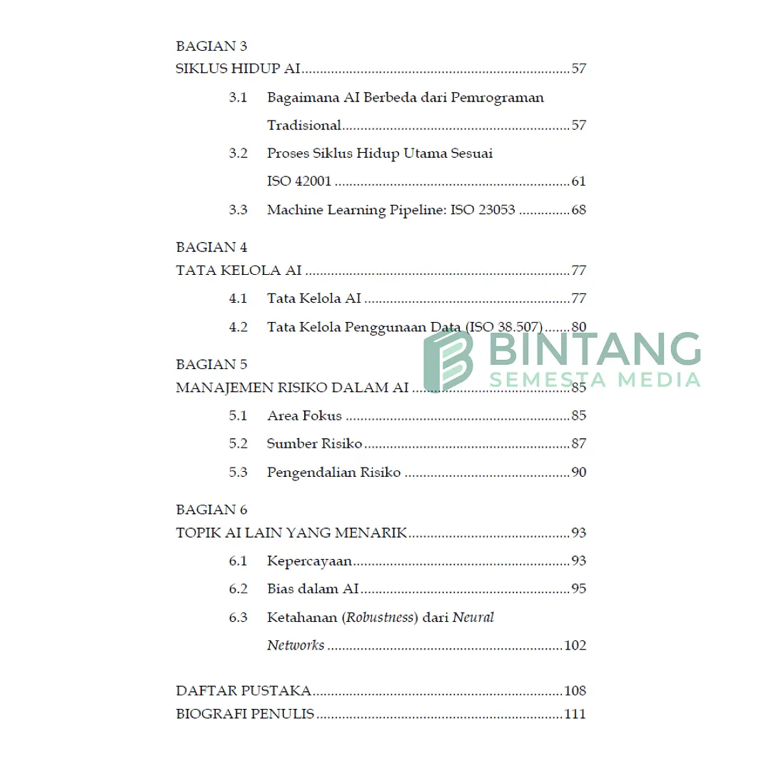 Artificial Intelligence Management System Strategi Menuju Kemajuan Berkelanjutan dalam Teknologi Kecerdasan Buatan (AI) - Talitha Gustiyana