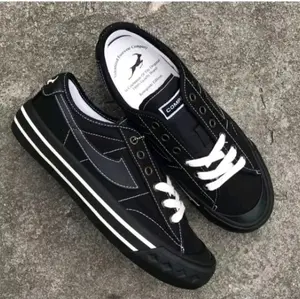 TERBARU SEPATU COMPASS RETROGRADE DOBLE BLACK SEPATU COMPASS FULL BLACK HITAM compas hitam Casual Shoes