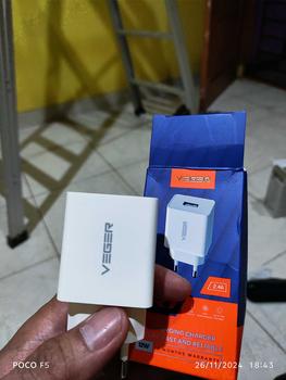 Product Review of VEGER Wall Charger R1 Single Port USB Output 2.4A from m**e 2
