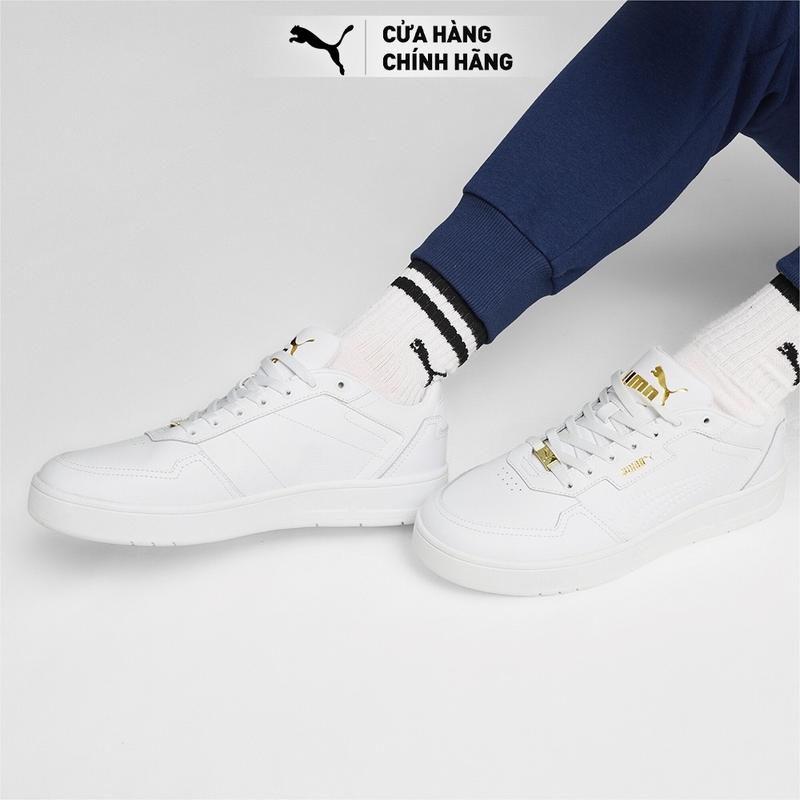 Giày Thời Trang PUMA Unisex Court Classic Lux Màu Trắng 2