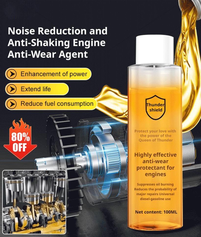 Engine Oil Antiwear Protector High Efficiency Additive Antiwear Agent Noise Suppressor Strong Cure