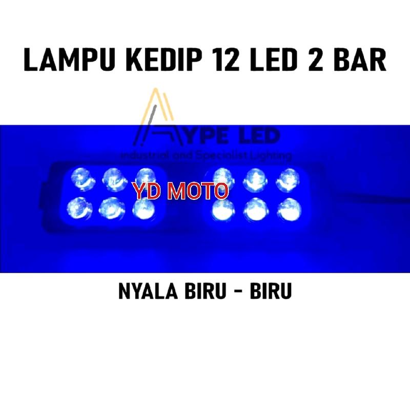 Lampu Kolong Plasma 12 Mata DC 12V-24V Universal Lampu Led kotak Harga 1 Pcs 3