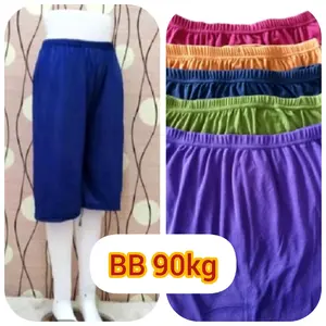 Celana Wanita Jumbo Shortpants Celamis Polos Celana Dalaman Gamis Terlaris