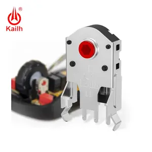 PRODUK TERBARU! Kailh 5/7/8/9/10/11mm Rotary Mouse Scroll Wheel Encoder 1.74 mm hole 20-40g force for PC Mouse alps encoder