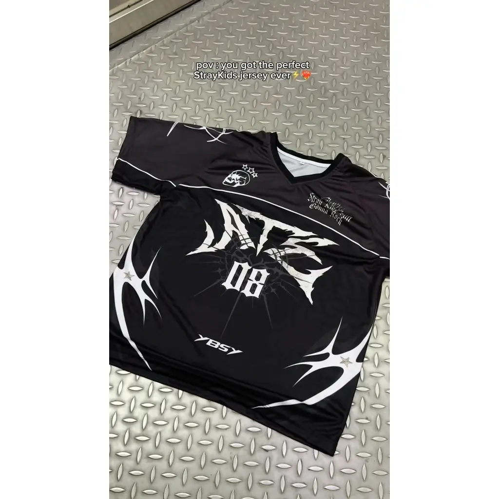 YBSY! STRAYKIDS JERSEY Stray Kids Still Gonna Rock New Design Full Sublimation Printing Cheap Large Size Jersey