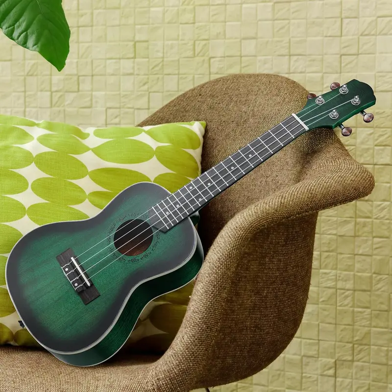 23 Inch Ukulele Kit for Adults Concert Ukulele Mahogany Set with Gig Bag,Picks,Strings,Strap Accessories,Present for Beginner Graduation 4