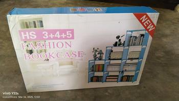 Product Review of Book Shelf 9 Tube DIY BookShelf Storage Rack Storey Storage Rack from ❤**️ 2